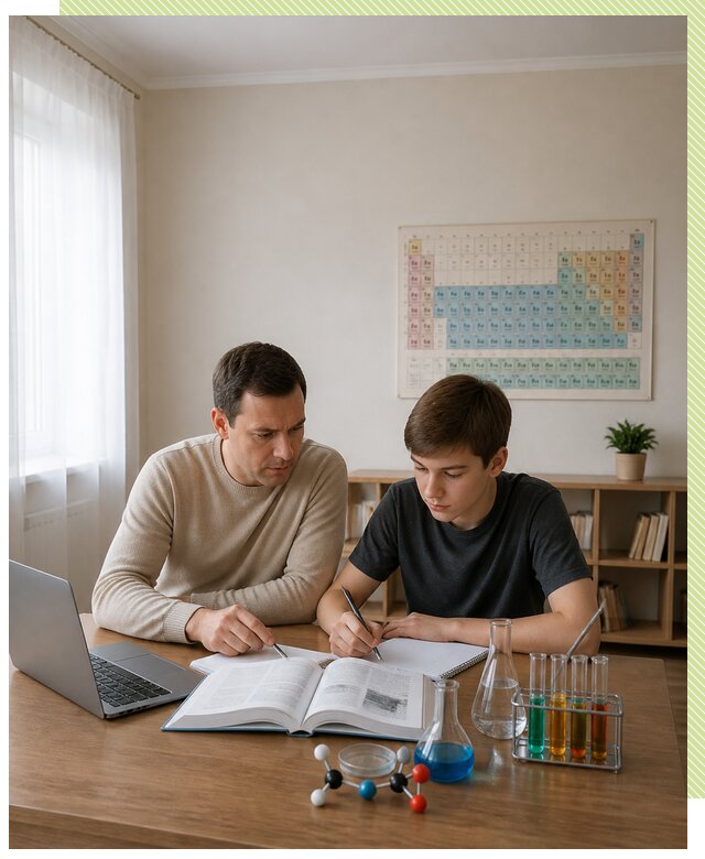 Репетитор по химии 8 класс в Котельниках по цене от 1274 р. | Репетитор-Ктн
